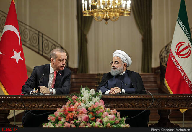 حسن روحانی و رجب طیب اردوغان