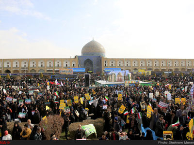 راهپیمایی یوم الله ۲۲ بهمن در اصفهان/7
