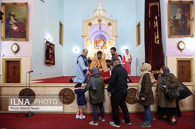 مراسم سال 2026 میلادی در کلیسای تارگمانچاتس مقدس 