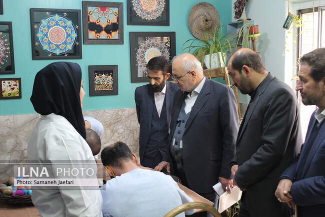 بازدید اعضای شورای شهر مشهد از آسایشگاه شهید بهشتی