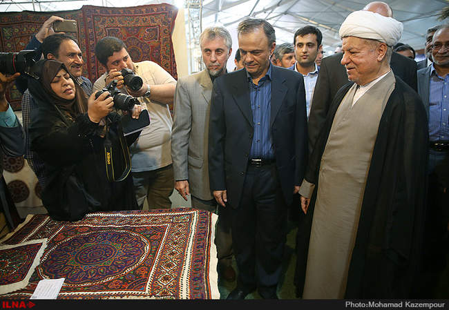 مراسم اختتامیه جشنواره فرهنگی اقتصادی کرمان با حضور آیت الله هاشمی ر