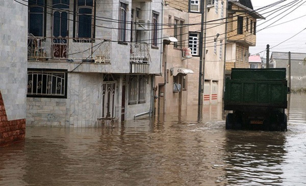 آبگرفتگی پل ارتباطی در 2 شهر و روستا /خسارت به کشاورزی در برخی مناظق دزفول