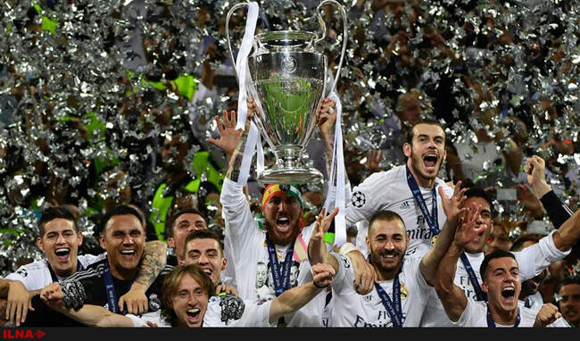 برتری رئال مادرید مقابل اتلتیکو و جشن قهرمانی رئال مادرید در فینال ل