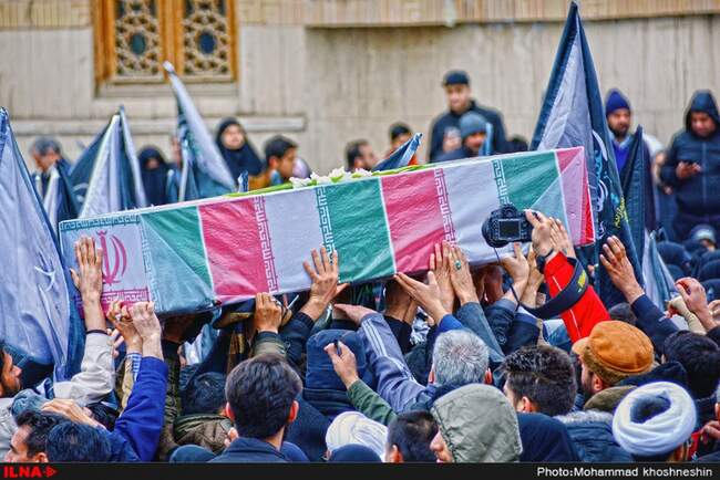 اجتماع عظیم عزاداران فاطمی و تشییع شهدای گمنام و مدافع حرم - مشهد
