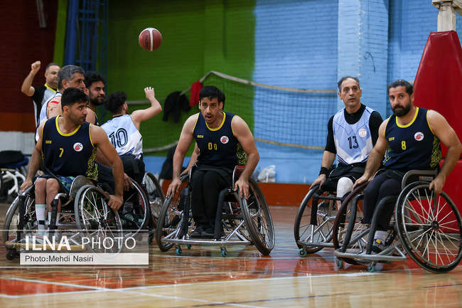 رقابت‌های لیگ ملی بسکتبال با ویلچر باشگاه‌های کشور