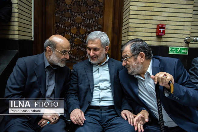 مراسم ترحیم مادر غلامعلی حداد عادل