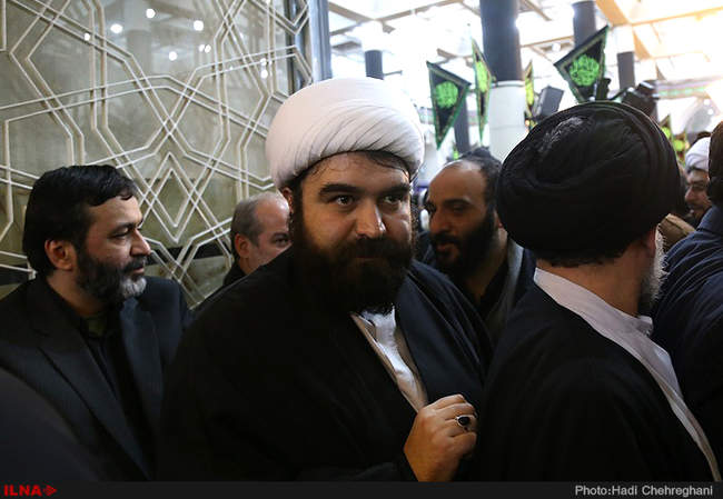 مراسم  هفتمین روز درگذشت مرحوم آیت الله العظمی سید عبدالکریم موسوی ا