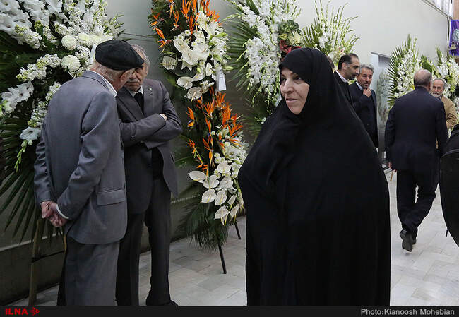 مراسم ترحیم عموی محمدرضا تابش
