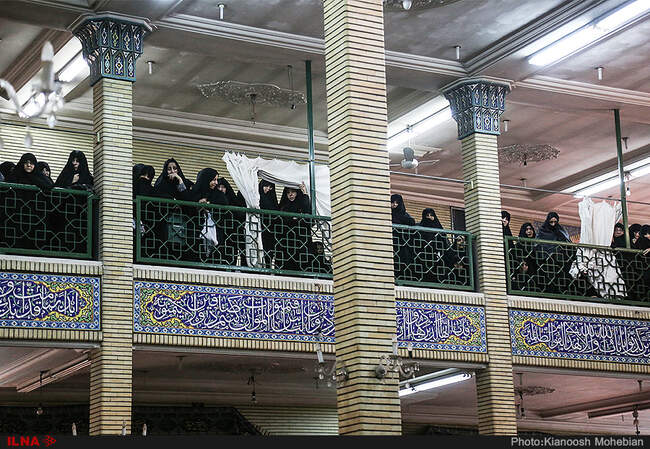 مراسم تشییع پیکر آیت الله سید محمدرضا غروی