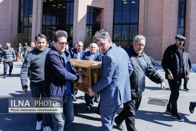 مراسم تشییع پیکر عبدالمجید ارفعی