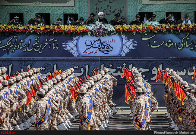 مراسم رژه نیروهای مسلح جمهوری اسلامی ایران