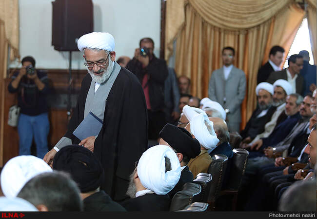 مراسم تودیع و معارفه دادستان کل کشور 