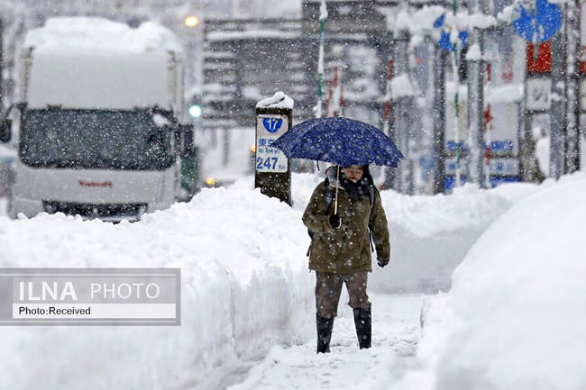  کولاک و یخبندان در آمریکا، کانادا و ژاپن 