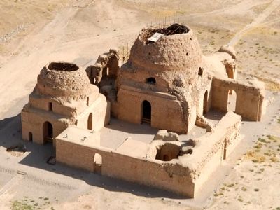 عملیات ساماندهی و مرمت کاخ جهانی سروستان آغاز شد