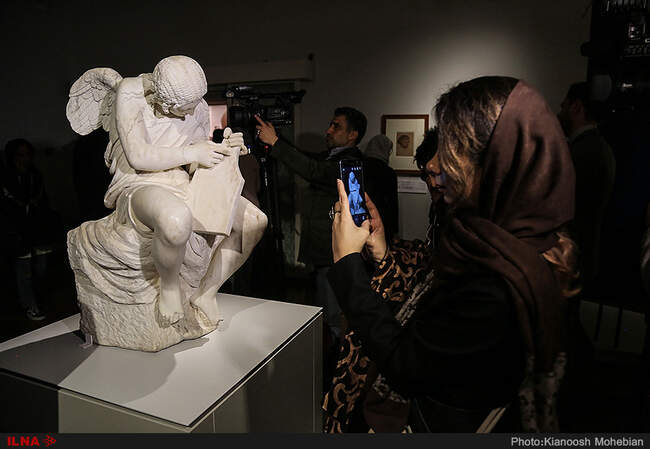 گشایش رسمی موزه لوور در تهران با حضور وزیر امور خارجه فرانسه