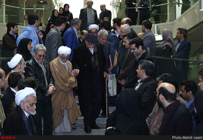 مراسم افتتاحیه نمایشگاه اسناد شهید بهشتی