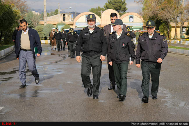  مراسم معارفه سردار علی آزادی فرمانده جدید انتظامی استان کردستان