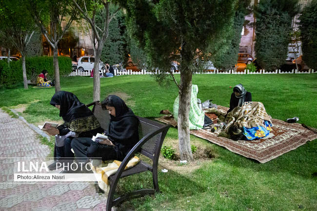 ندای الغوث الغوث در بوستان الغدیر قزوین