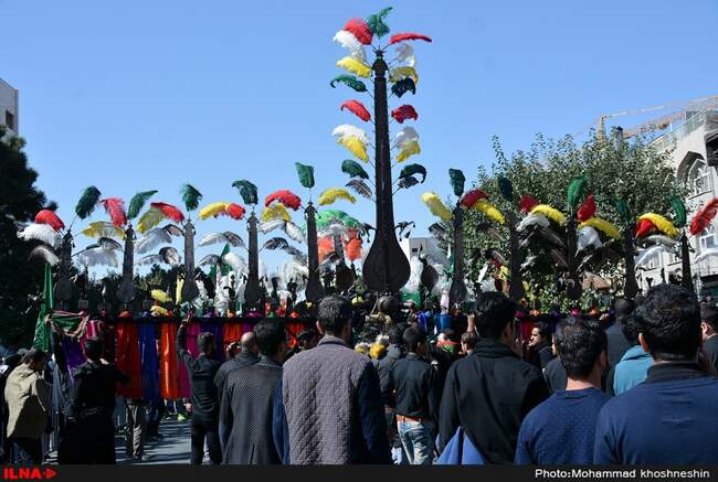 عزاداری عاشورای حسینی در مشهد مقدس