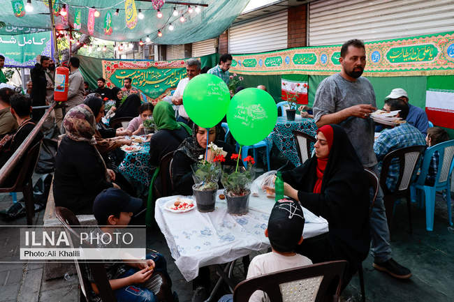 «مهمانی ۱۰ کیلومتری غدیر»