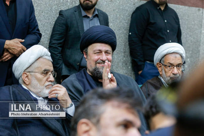 مراسم ترحیم خواهر «سیدمحمد خاتمی»