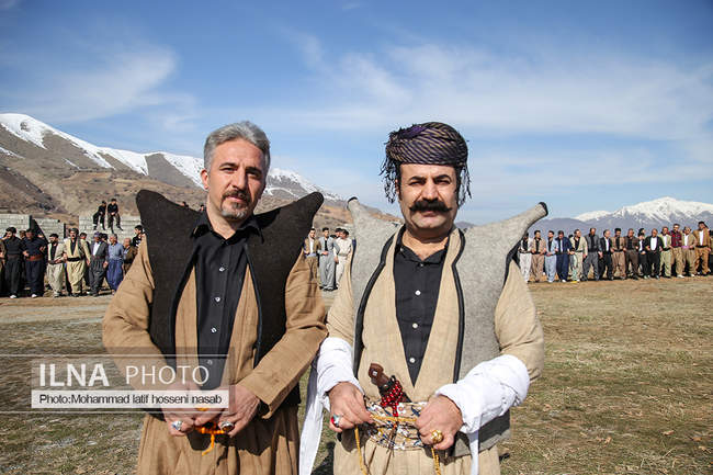 آیین نوروز در روستای چشمیدر کردستان 