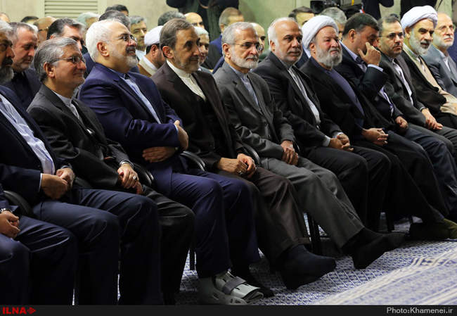 دیدار وزیر امور خارجه، سفیران و مسئولان نمایندگی‌های ایران در خارج �