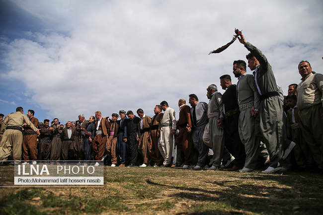 آیین نوروز در روستای چشمیدر کردستان 
