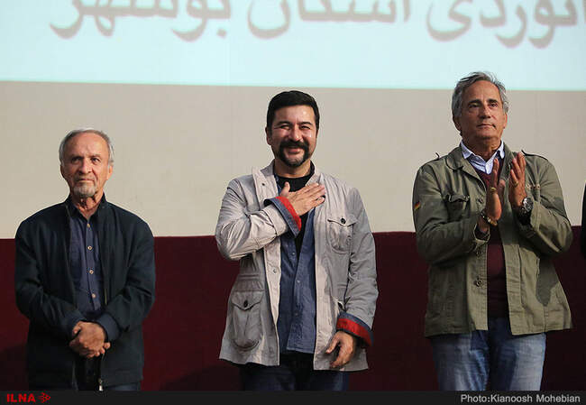 عکس‌های اکران افتتاحیه فیلم سینمایی "پینوکیو،‌ عاموسردار و رئیسعلی" در بوشهر
