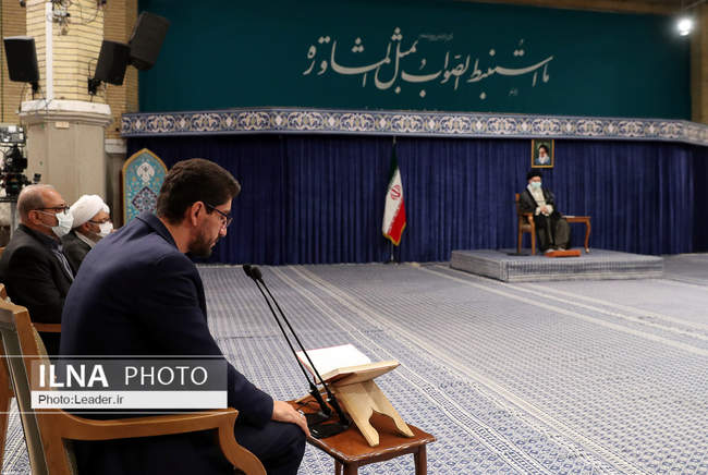 دیدار رئیس‌ و اعضای مجمع تشخیص مصلحت نظام با رهبر انقلاب