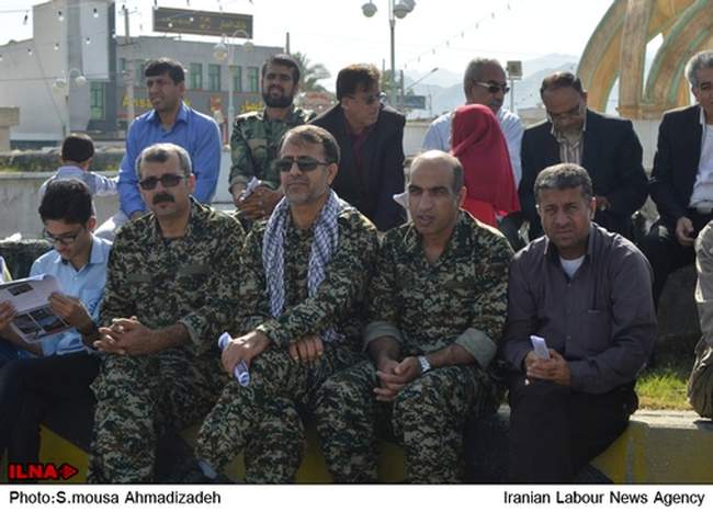 راهپیمایی مردم لامرد در یوم الله ۲۲ بهمن / شهرستان لامرد