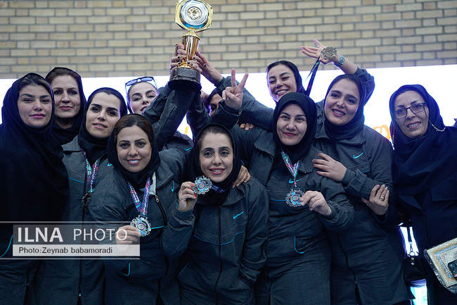 اختتامیه هشتمین المپیاد ورزشی بانوان کارگر