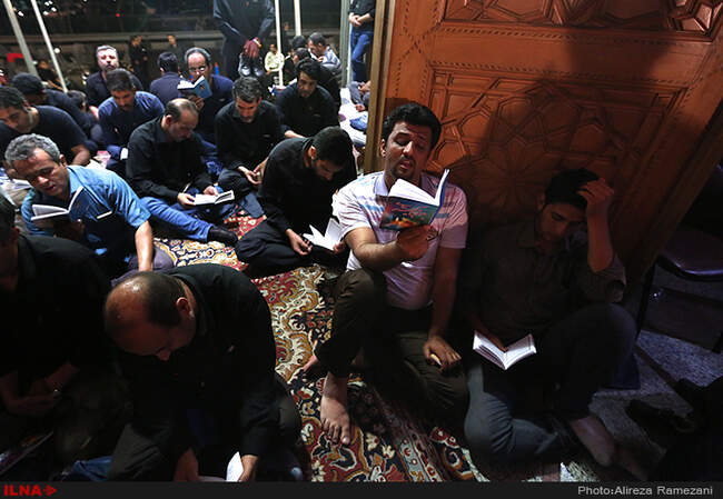 مراسم احیای شب بیست و یکم رمضان در حسینیه انصار الحسین(ع) /3