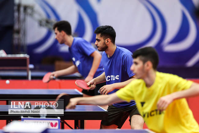 اردوی تیم ملی تنیس روی میز 