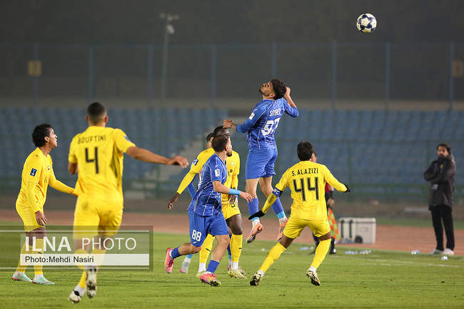 دیدار تیم ‌های فوتبال استقلال ایران و الوصل امارات