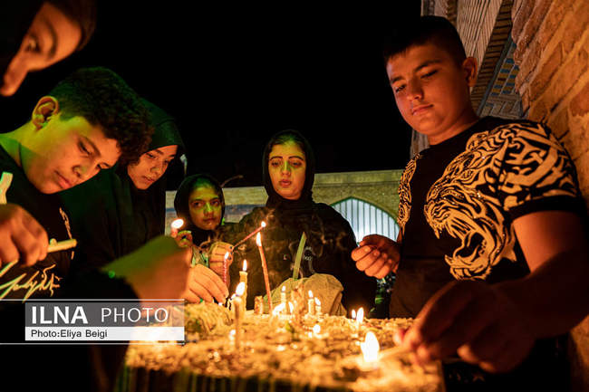 مراسم شام غریبان حسینی در قزوین