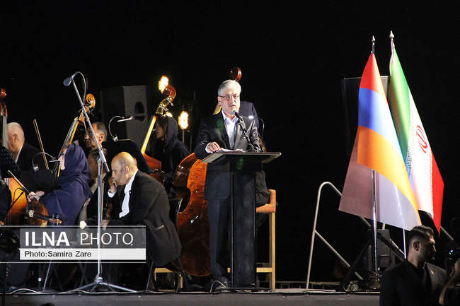 ارکستر سمفونیک فیلارمونیک ارمنستان در تخت جمشید