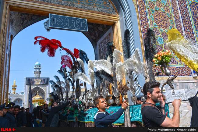 عزاداری عاشورای حسینی در مشهد مقدس