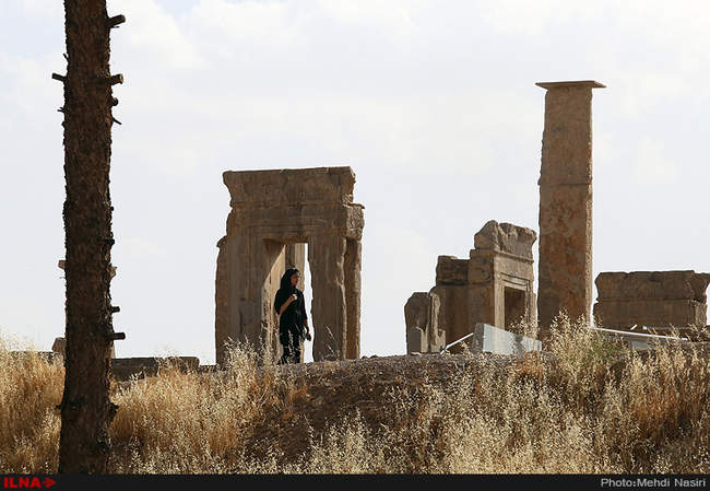 یادگاری های برجامانده برتخت جمشید