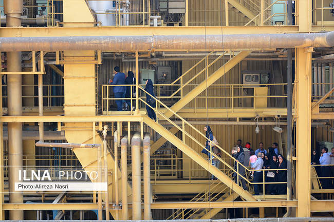 بازدید اصحاب رسانه استان قزوین از نیروگاه شهید رجایی 