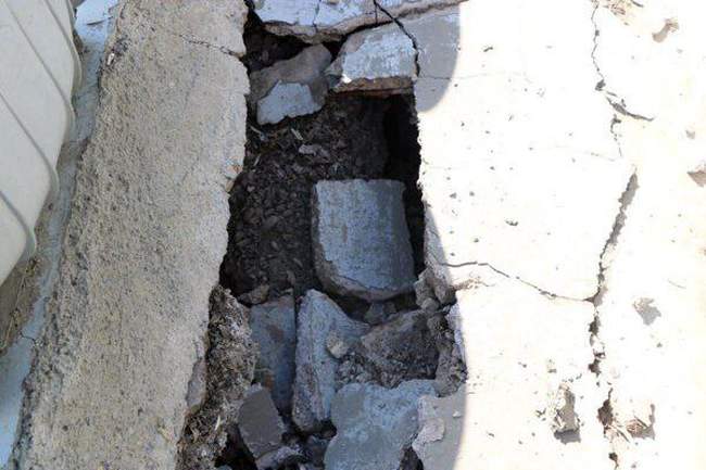 وضعیت خطرناک سکوهای ورزشگاه آزادی!