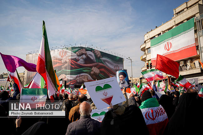 راهپیمایی محکومیت اقدامات تروریستی آمریکا و رژیم صهیونیستی علیه ملت