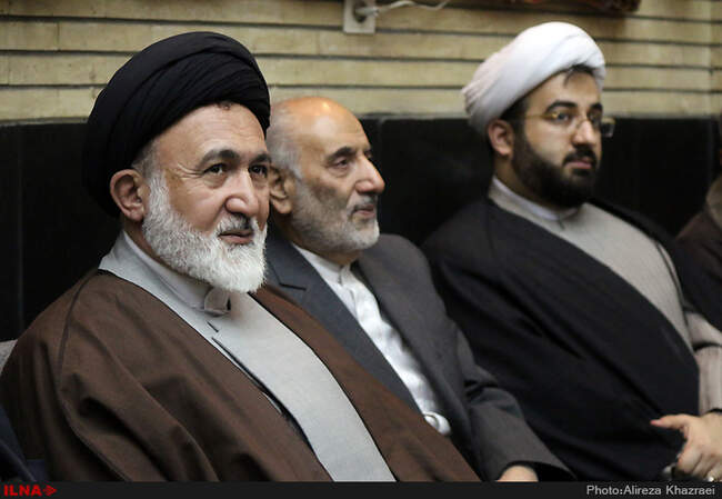مراسم ختم دایی سید محمد خاتمی
