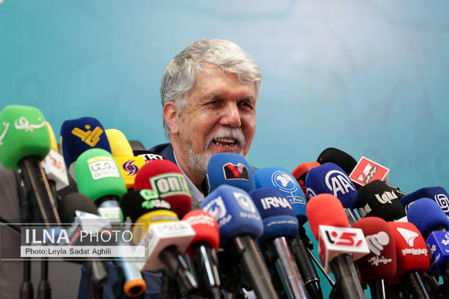 نشست خبری وزیر فرهنگ و ارشاد اسلامی