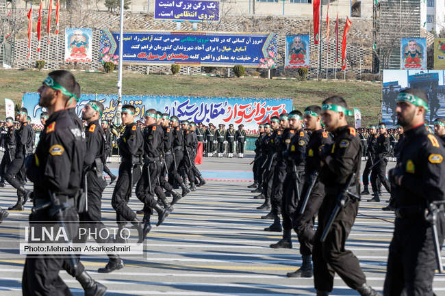 مراسم دانش آموختگی دانشگاه علوم انتظامی