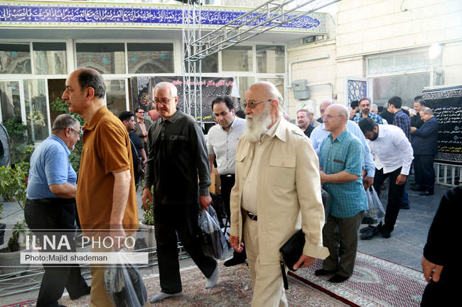 مراسم ختم مادر احمد مسجدجامعی