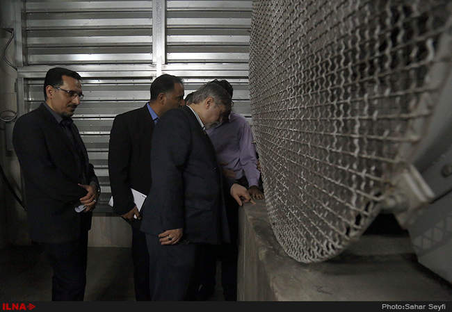 بازدید سرخو از شرکت بهره برداری مترو تهران