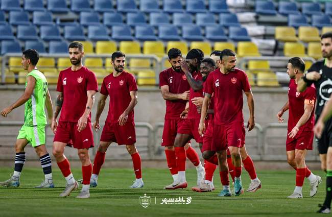گزارش تصویری دیدار دوستانه پرسپولیس و آلومینیوم اراک