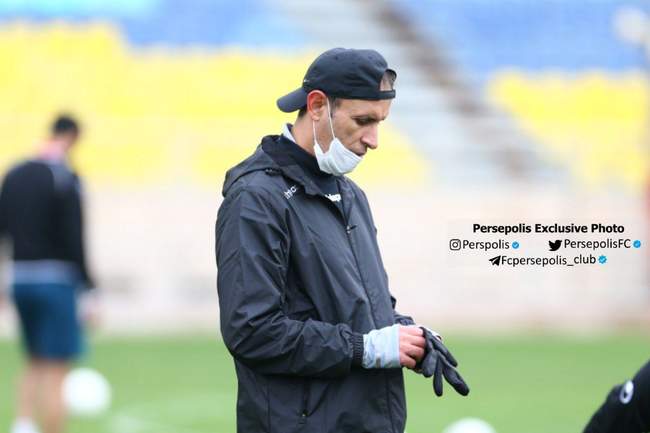 گزارش تصویری از تمرین امروز پرسپولیس