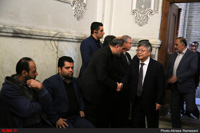 مراسم ترحیم جانباختگان سانحه کشتی سانچی